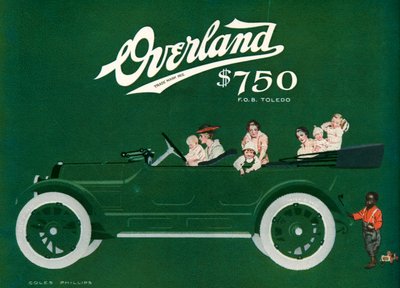 Willys-Overland Magazine Annonce af C. Coles Phillips