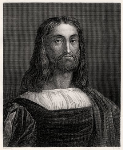 Marcantonio Raimondi, italiensk gravør, 1800-tallet af C. Cook