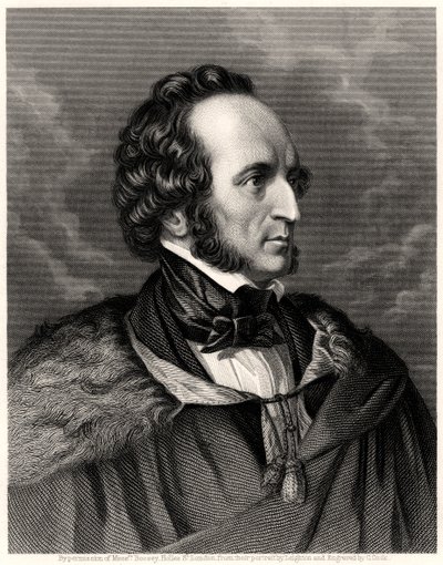 Mendelssohn, 1800-tallet af C. Cook