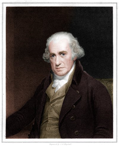 James Watt, skotsk ingeniør, 1833 af C. E. Wagstaff