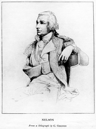 Horatio Nelson, 1. Viscount Nelson, engelsk flådekommandant, 1800-tallet af C. Grignon