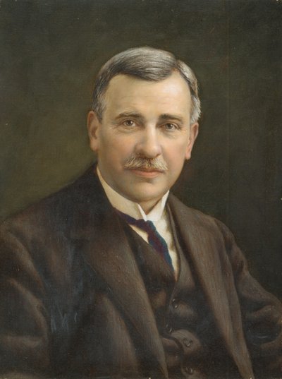 Arnold Dunbar Smith (1866-1933) (Olie på lærred) af C. H. Parker