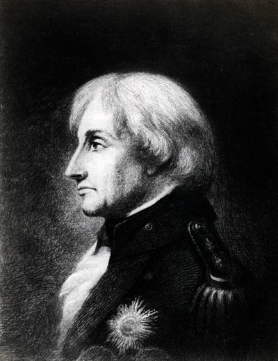 Lord Nelson i Merton House i begyndelsen af september 1805, 1800-tallet af C John M Whichelo