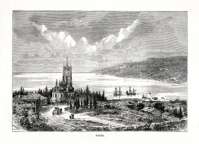 Jalta, det sydlige Ukraine, 1879. af C. Laplante