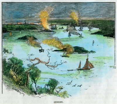 Sydney, New South Wales, Australien, c1885. af C. Wilkinson