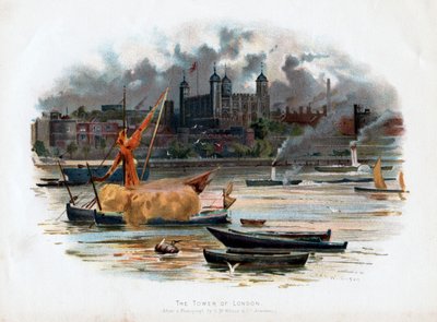 Tower of London, England, 1895 af C. Wilkinson