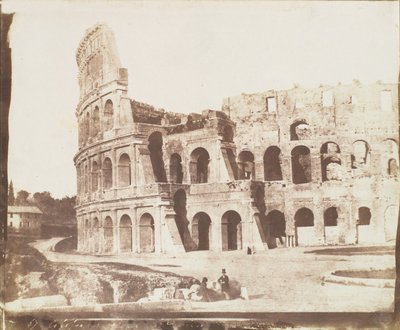 67. Colosseum, Rom, Anden udsigt, maj 1846. af Calvert Jones