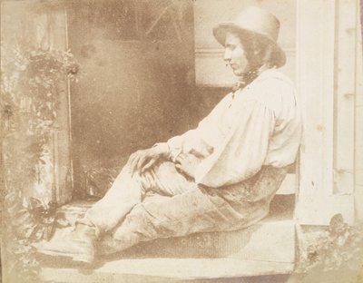 Portræt af gartneren, muligvis David Roderick, slutningen af 1840