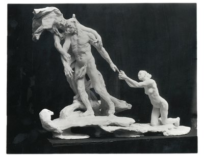 Moden alder (gips) af Camille Claudel