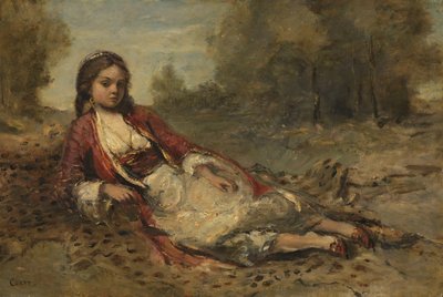 algerisk af Camille Corot