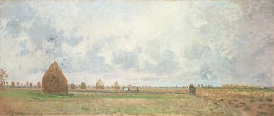 Fire årstider, efterår, 1872 af Camille Jacob Pissarro
