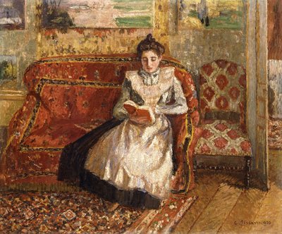 Jeanne Reading, 1899 af Camille Jacob Pissarro