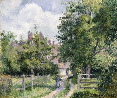 Saint-Martin, nær Gisors, 1885 af Camille Jacob Pissarro