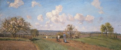 Forår, 1872 af Camille Jacob Pissarro