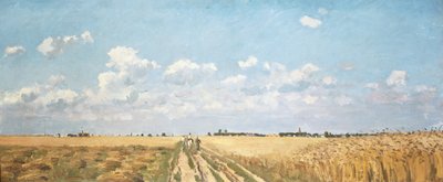 Sommer, 1872 af Camille Jacob Pissarro