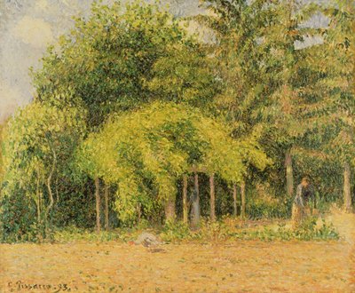 Arbor i Eragny, 1893 af Camille Jacob Pissarro