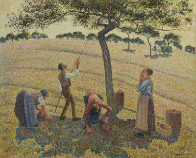 Æblehøst af Camille Jacob Pissarro