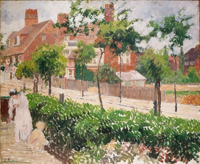Bath Road, London, 1897 af Camille Pissarro