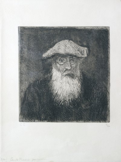 Camille Pissarro, alene, c1890 af Camille Pissarro