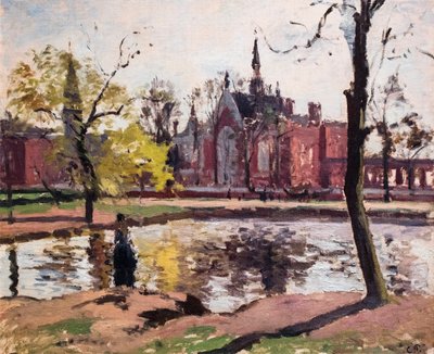 Dulwich College af Camille Pissarro