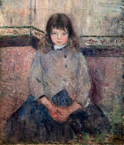 Félix Pissaro i nederdel af Camille Pissarro