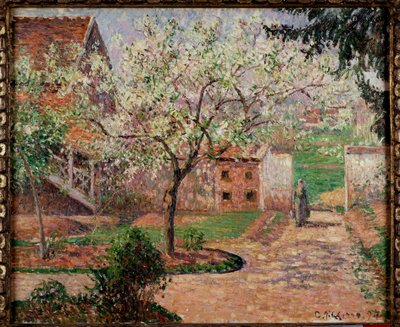 Have i Eragny Maleri af Camille Pissarro (1830-1903) 1800-tallets privatsamling af Camille Jacob Pissarro