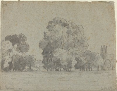 Trælund af Camille Pissarro