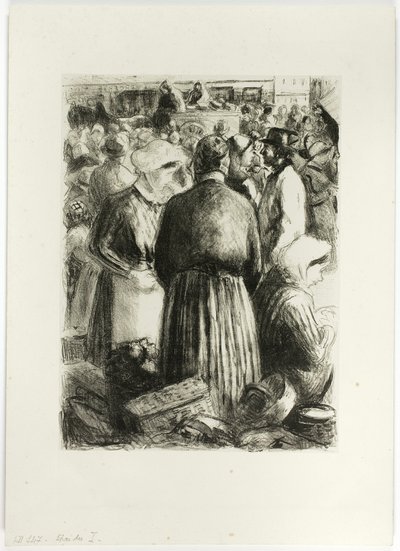 Marked i Pointoise af Camille Pissarro
