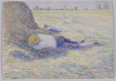Middagshvile af Camille Jacob Pissarro