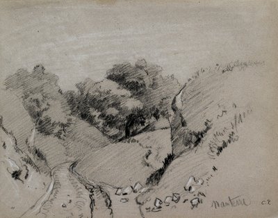 Nanterre, c1860 af Camille Pissarro