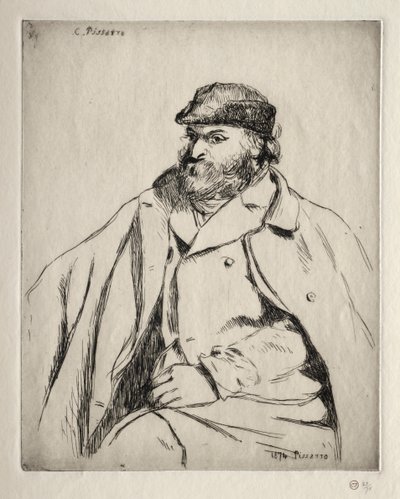 Paul Cézanne af Camille Pissarro