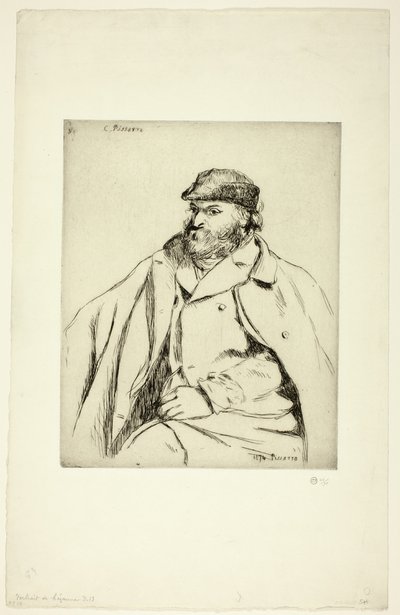 Paul Cézanne af Camille Pissarro