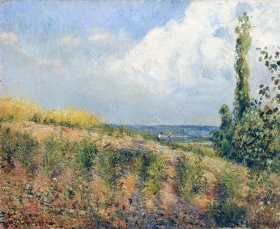 Stormen nærmer sig, af Camille Pissarro af Camille Pissarro