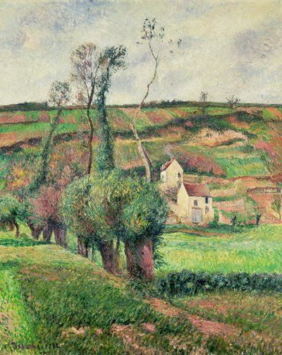 Kålskråningerne, Pontoise af Camille Jacob Pissarro
