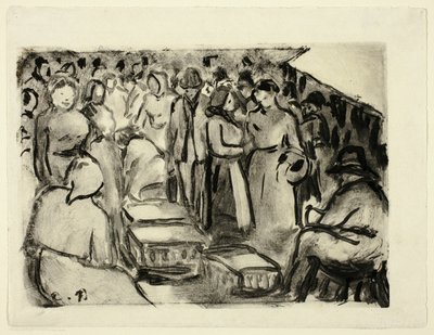 Markedet af Camille Pissarro