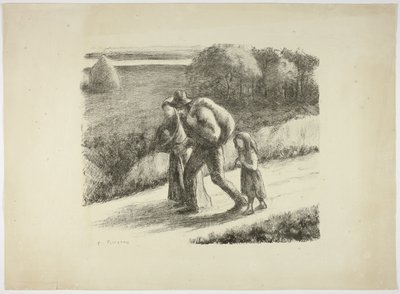Vagabonderne af Camille Pissarro