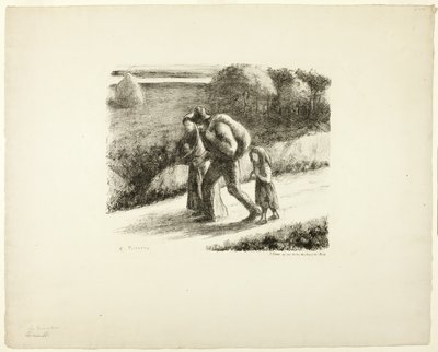 Vagabonderne af Camille Pissarro
