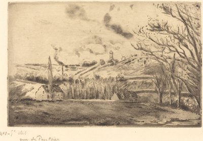 Udsigt over Pontoise Udsigt over Pontoise, 1885. af Camille Pissarro