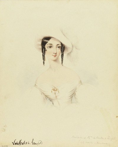 Portræt af danseren Lola Montez 1821-1861, 1846. af Camille Roqueplan