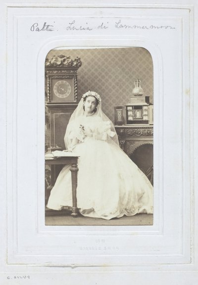 Adelina Patti, 1860-69. af Camille Silvy