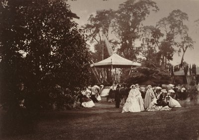 Fete Champetre i Orleans House, London af Camille Silvy