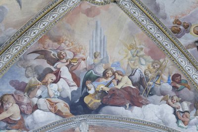 Freskecyklus dedikeret til Jomfru Maria, detalje af Camillo Procaccini