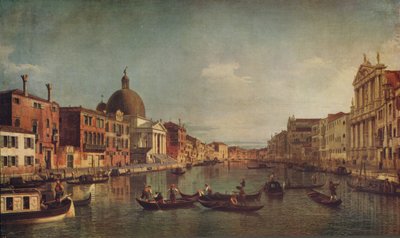 Udsigt over Canal Grande i Venedig, c1740, c1915 af Giovanni Antonio Canal