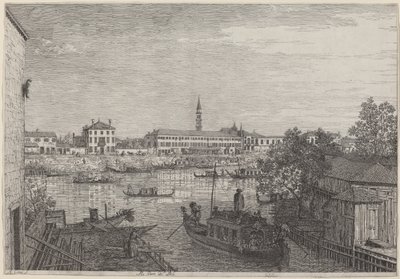 Ale Porto del Dolo af Canaletto