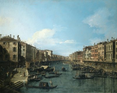 Canaletto - Den store kanal, 1738-42 af Canaletto