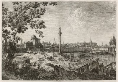 Fantasiudsigt over Padova af Canaletto