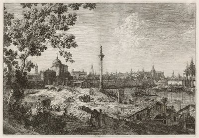 Imaginær udsigt over Padova, ca. 17351746. af Canaletto
