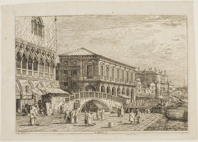 le Preson. V., fra Vedute af Canaletto