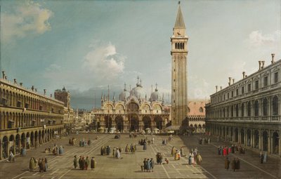 Markuspladsen af Canaletto