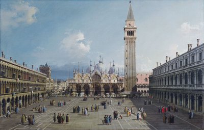 Markuspladsen af Canaletto